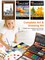 Art Supplies, 192-Pack Deluxe Art Set Drawing Painting Supplies Kit with Acrylic Pad, Watercolor Pad, Sketch Book, Canvases, Acrylic Paint, Crayons, Pencils, Gifts for Artist Adults Teen Kids